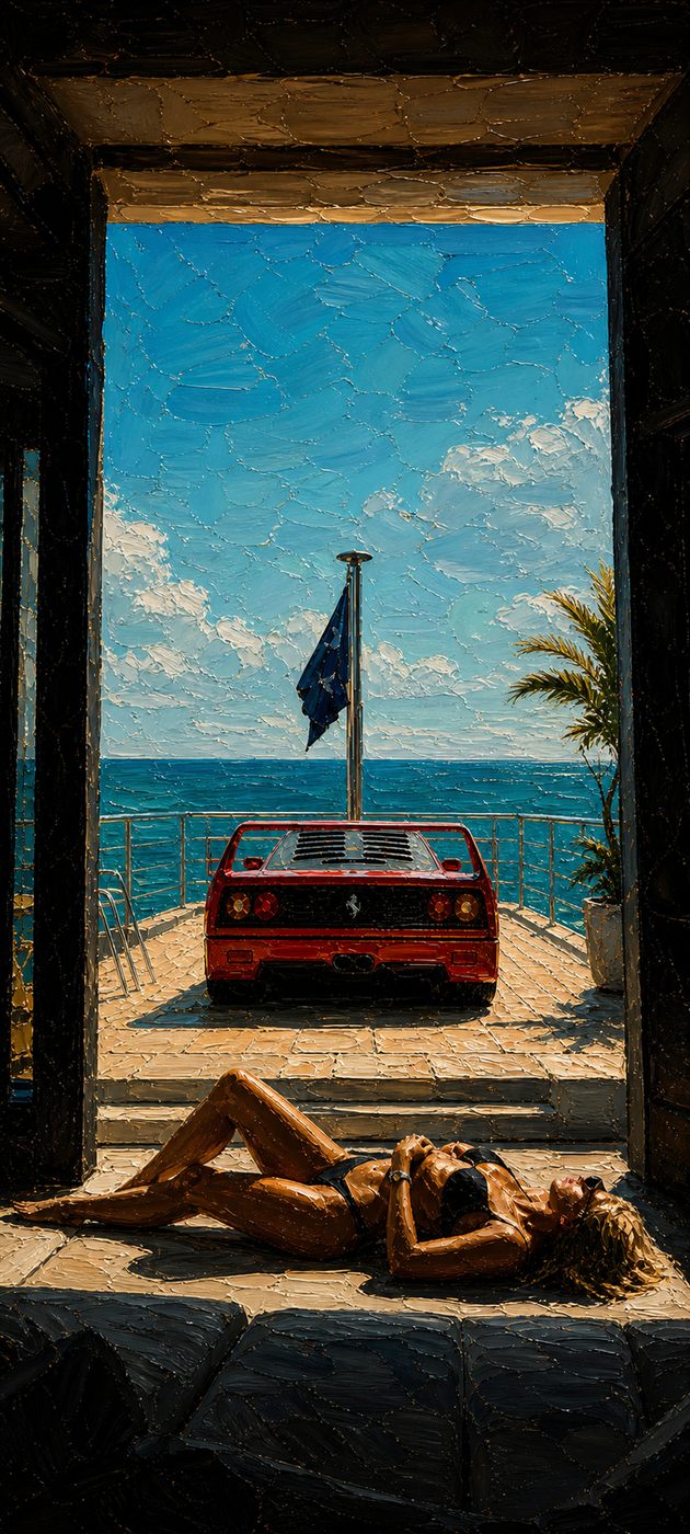 Wallpaper preview on a phone