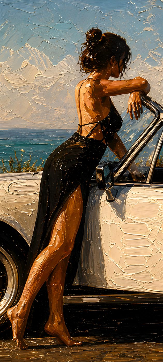 Wallpaper preview on a phone