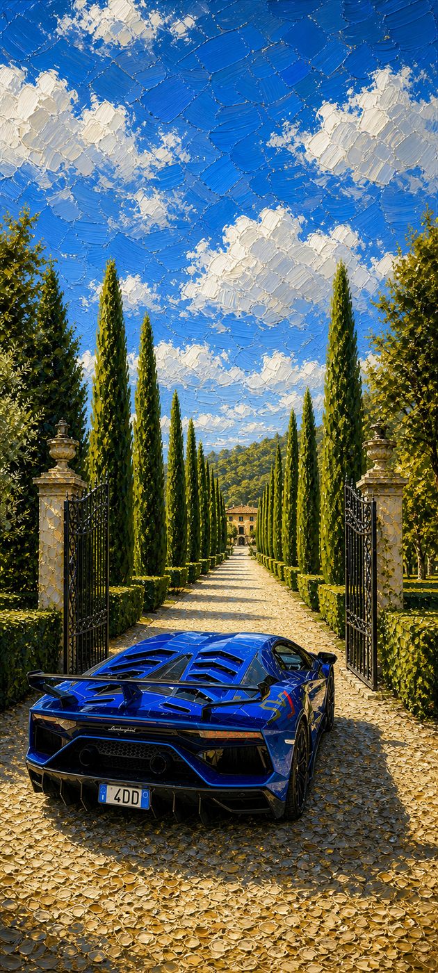 Wallpaper preview on a phone