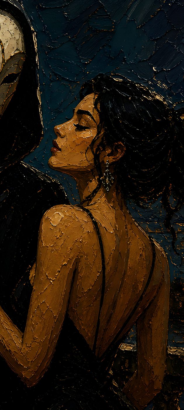 Wallpaper preview on a phone